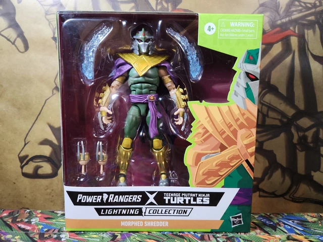 New Power Rangers X TMNT Morphed Shredder Green Ranger Lightning Collection