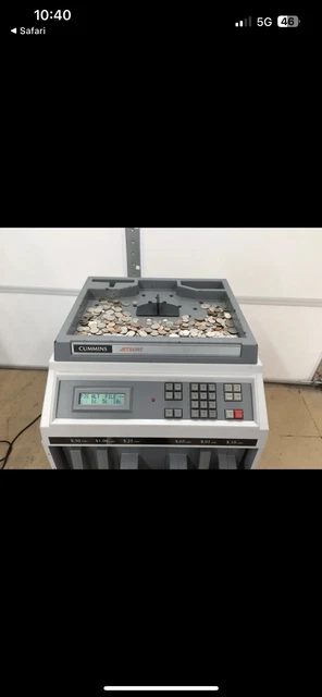 Cummings Jetsort Coin Machine