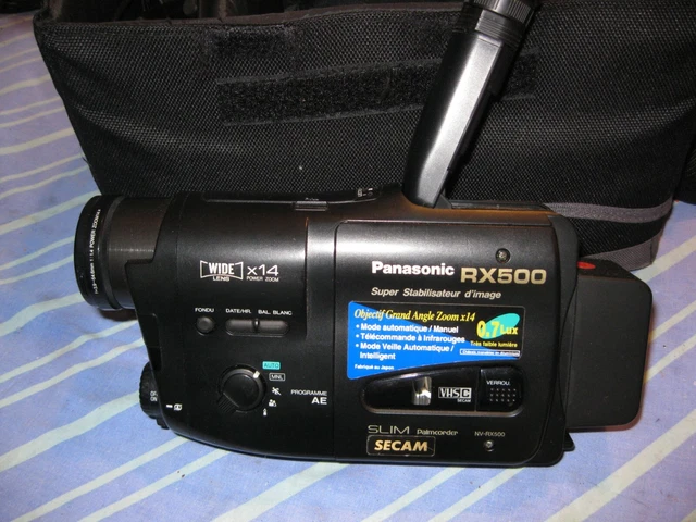 CAMÉRA PANASONIC NV-RX500F avec sacoche complète EUR 20,00 - PicClick FR