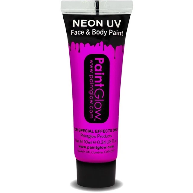 UV Trucco Corpo Vernice Luce Nera Trucco Gesichtsfarbe 10 ML Fucsia Neon