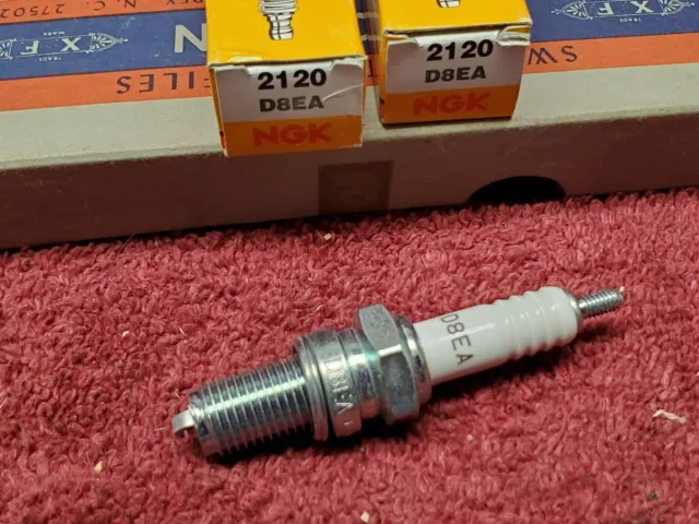 Group of 2 NGK 2120 Standard Spark Plugs D8EA