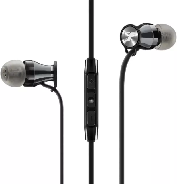 Sennheiser In-Ear-Kopfhörer Momentum iOS-Version schwarz / chrom