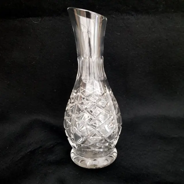 Edinburgh International Crystal/Cut Glass Carafe Signed