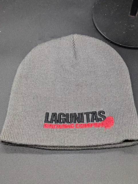 Lagunitas Brewing Brewery Logo Company Barware Server Craft Beer Beanie Hipster