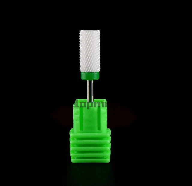 Set trapano unghie ceramica 0,2 cm lucidatura professionale elettrico accessori manicure
