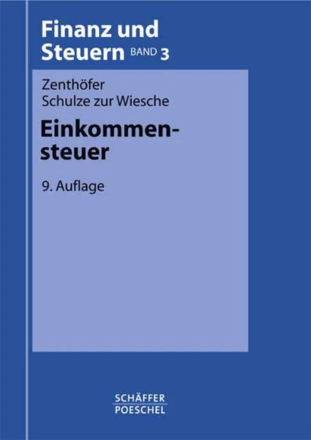 Einkommensteuer - Wolfgang Zenthöfer
