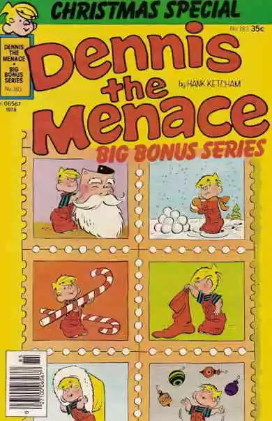 Dennis the Menace Bonus Magazine Series #183 GD; Fawcett | low grade comic - we
