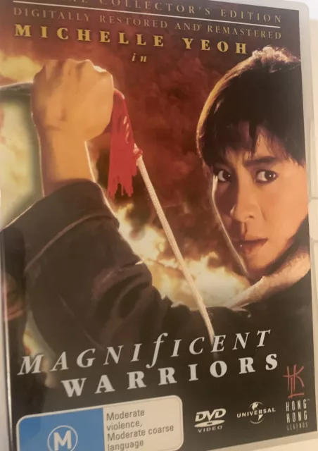 Magnificent Warriors DVD Region 4, Like New, No Scratches, Free PRIORITY POST