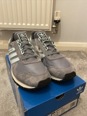 ADIDAS ZX 1000 Grigio Blu CW UK 8 EU 42 Retrò RUNNER 6000 8000 