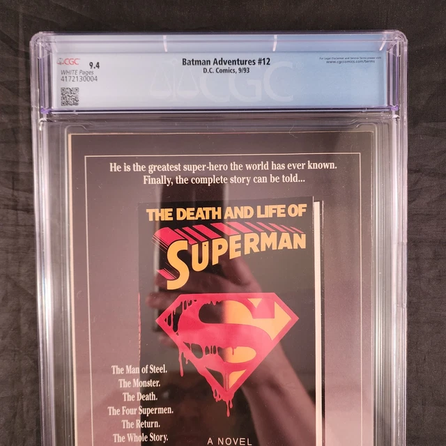 Batman Adventures 12 DC Comics CGC Graded 9.4 White Pages 1st Harley Quinn 5