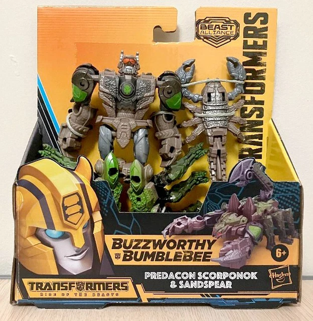 &TRANSFORMERS RISE OF the Beasts" SCORPONOK & SANDSPEAR Battlemaster