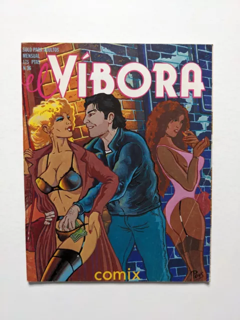 El Vibora #36 1982 Spain Robert Crumb Gilbert Shelton Marti Riera Art Spiegelman