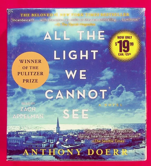 Livre audio / All the light we cannot see - Anthony Doerr - 13 CD audio - New