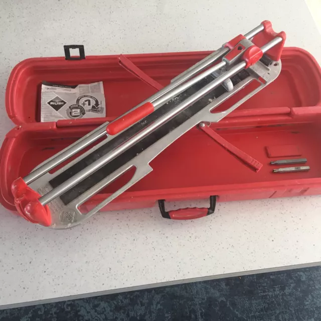 rubi tile cutter  used