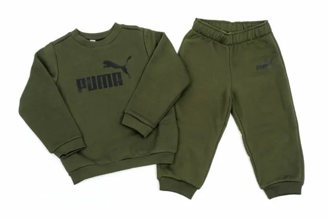Puma Unisex Crew Bambino Jogger Suit Fl Inf Esstre Equipaggio Tuta da Ginnastica