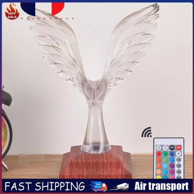 Touch Control Night Light Rechargeable Eagle Bedside Lamp Home Accessories (H) F