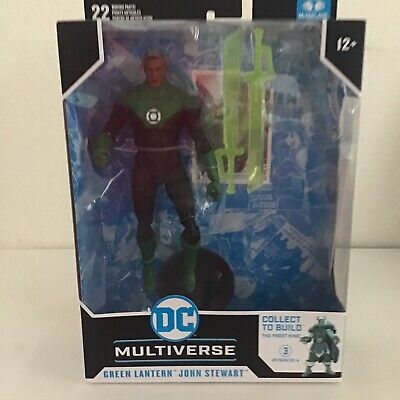 McFarlane Toys DC Multiverse Green Lantern John Stewart 7" Action Figure No BAF