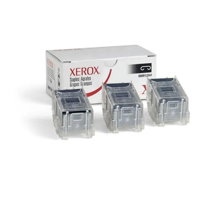 Genuine Genuine Xerox Stacker Staples Cartridges for the Phaser 7760 (3 Cartridg