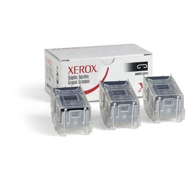 Genuine Genuine Xerox Stacker Staples Cartridges for the Phaser 7760 (3 Cartridg