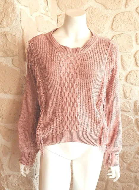 Pull Fin Femme Félino – Bleu – Taille 5 (M/L) – Neuf Avec étiquettes – En Viscose