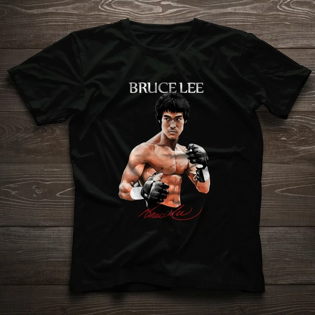 ENTER THE DRAGON BRUCE LEE Men's Black T-Shirt
