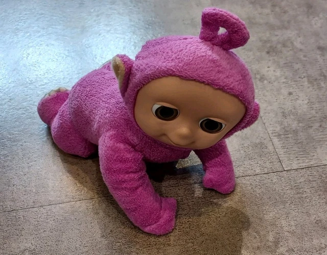 Teletubbies Tinky Winky De Peluche Con Sonido – 20 Cm De Suave Felpa Con Efectos De Voz Originales – Juguete Oficial Para Bebés +18 Meses