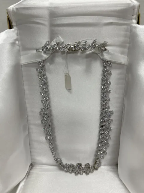 Jtv Charles Winston For Bella Luce 147.21 Ct White Diamond Simulant Necklace