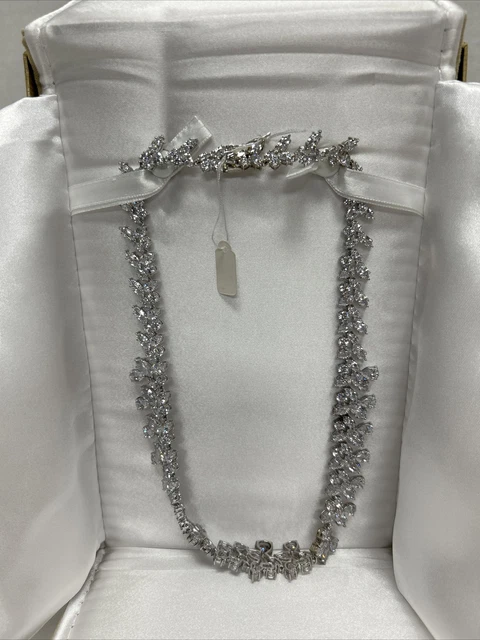 Jtv Charles Winston For Bella Luce 147.21 Ct White Diamond Simulant Necklace Jtv Charles Winston For Bella Luce 147.21 Ct White Diamond Simulant Necklace