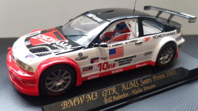 Fly 88002 A-262 BMW M3 GTR #10 Alms Sears Point 2001 B.Auberlen-N.jonsson  1:32