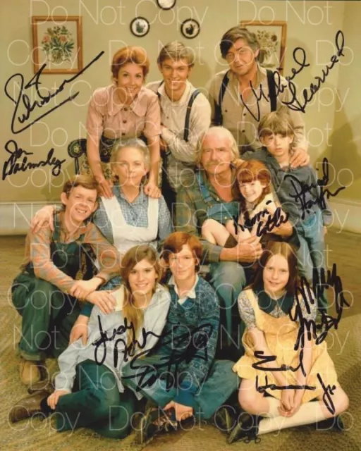 The Waltons signed Cast 8X10 print photo picture poster autograph RP