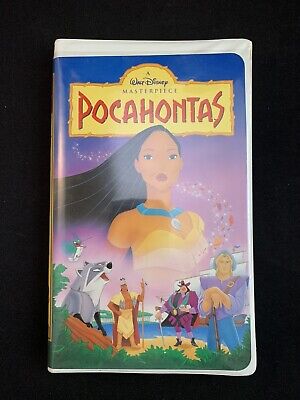 Walt Disney Masterpiece Collection Pocahontas VHS Rare #5741A