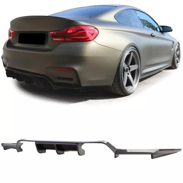 Sport Heckdiffusor Performance Carbon Look passt für BMW M3 F80 M4 F82 F83 ab 14