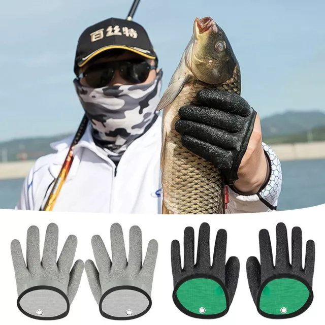 Durable Work Cutproof Glove Fish Grab Fisherman Protect Full Finger Glove