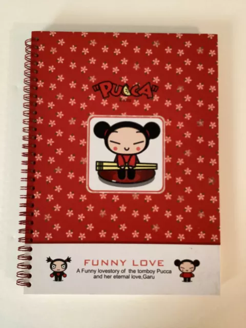 Pucca & Garu Funny Love Spiral Notebook New