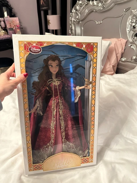 Disney Store Limited Edition 17 Belle Winter Beauty and the Beast Doll christmas