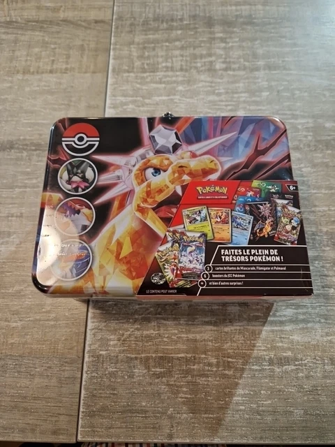 🇨🇵 POKÉMON VALISETTE Dracaufeu EX Coffre au trésor FR Neuve Scellée En
