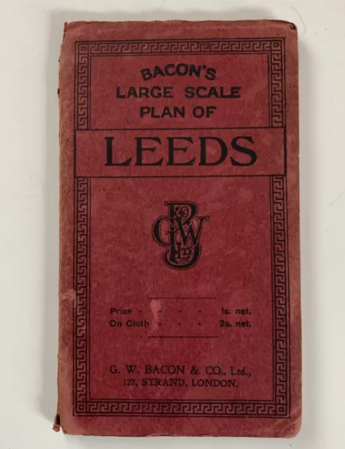 Leeds- Bacon’s Large Scale Plan  .. Paper Version.