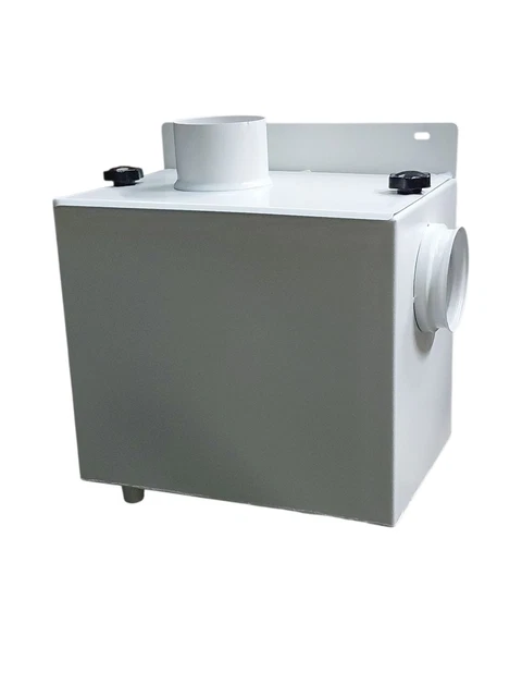 ABBATTITORE DI FULIGGINE AD ACQUA 80-100 INOX 316 STUFE CALDAIE FORNI A PELLET