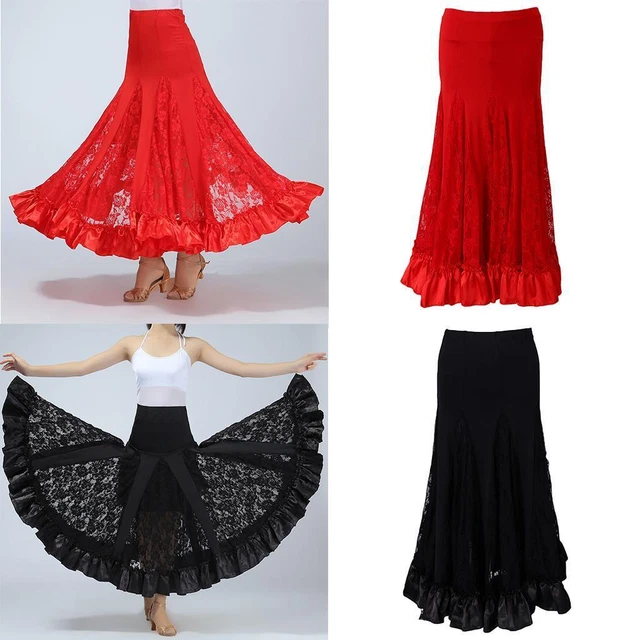 Jupe Longue Gitane Costume Danse du Ventre Latin Tango