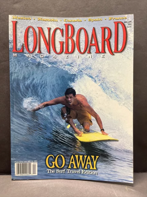LongBoard Magazine March/April 1997 Go Away Geoff Moysa Dr.Don James