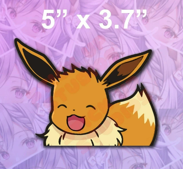 Autocollant Arcanin Chibi Pokémon