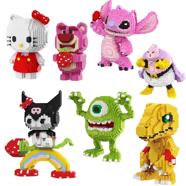 HELLO KITTY KUROMI Mini Building Blocks Set EUR 44,39 - PicClick FR