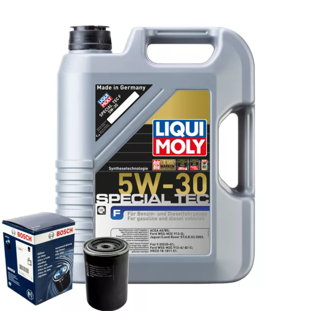 Motoröl 5W30 LIQUI MOLY Special F 5L+BOSCH Ölfilter