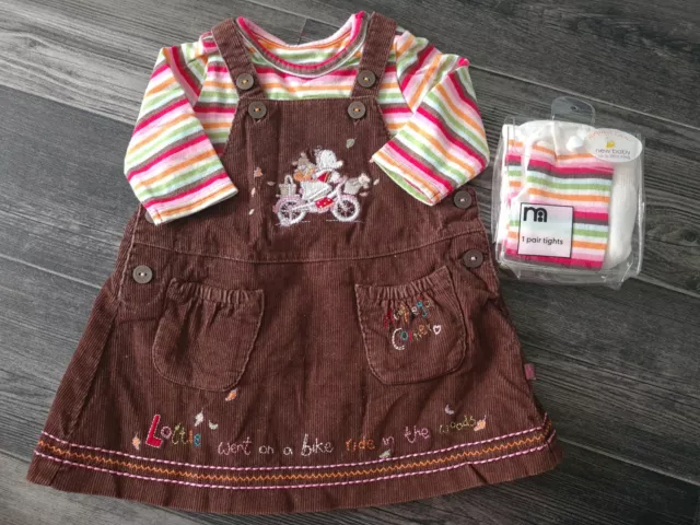 Bnwot Humphreys Corner Lottie Goes To Woods Newbaby Dress Top Tights Autumn