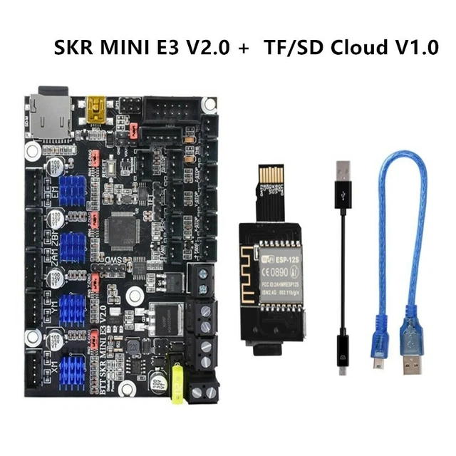 BIGTREETECH SKR MINI E3 V2.0+TF/SD Cloud V1.0 Mainboard with TMC2209 ...