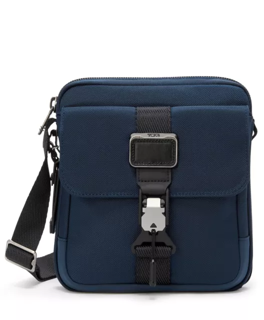 TUMI ALPHA BRAVO Junior Crossbody Bag  NAVY 0232709NVY MSRP $275 100% Authentic
