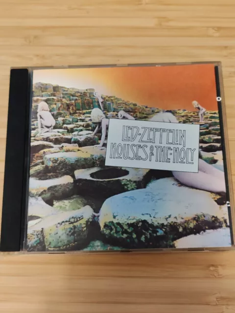 led zeppelin houses of the holy cd Atlantic 1987 Early German No Barcode