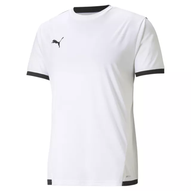 teamLIGA PUMA Football Shirt Soccer Jersey Top Short Sleeve Mens