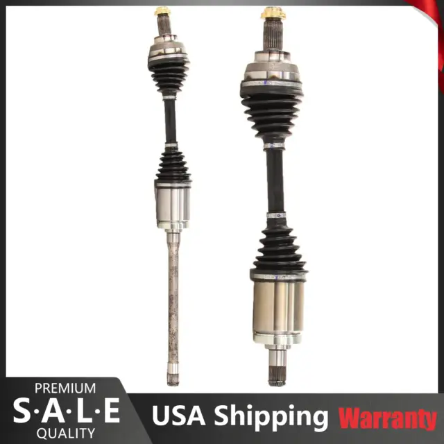 Front Left Right Pair CV Axle CV Joint Shaft For BMW 330xi 3.0L 2001 02 03 04 05