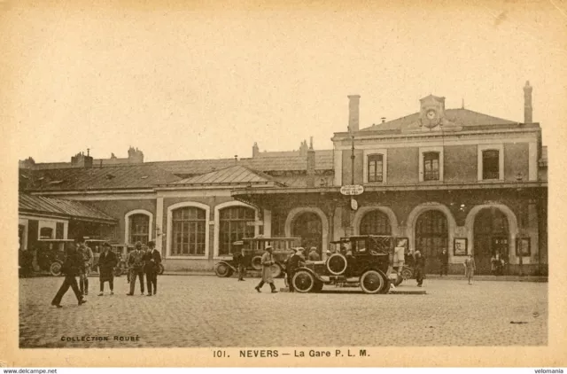S12044 cpa 58 Nevers - La Gare